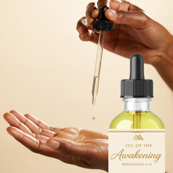 Oil of the Awakening Anointing Oil, Ephesians 5:14, Destiny-Favor-Insight Blend - Picture 3 of 7